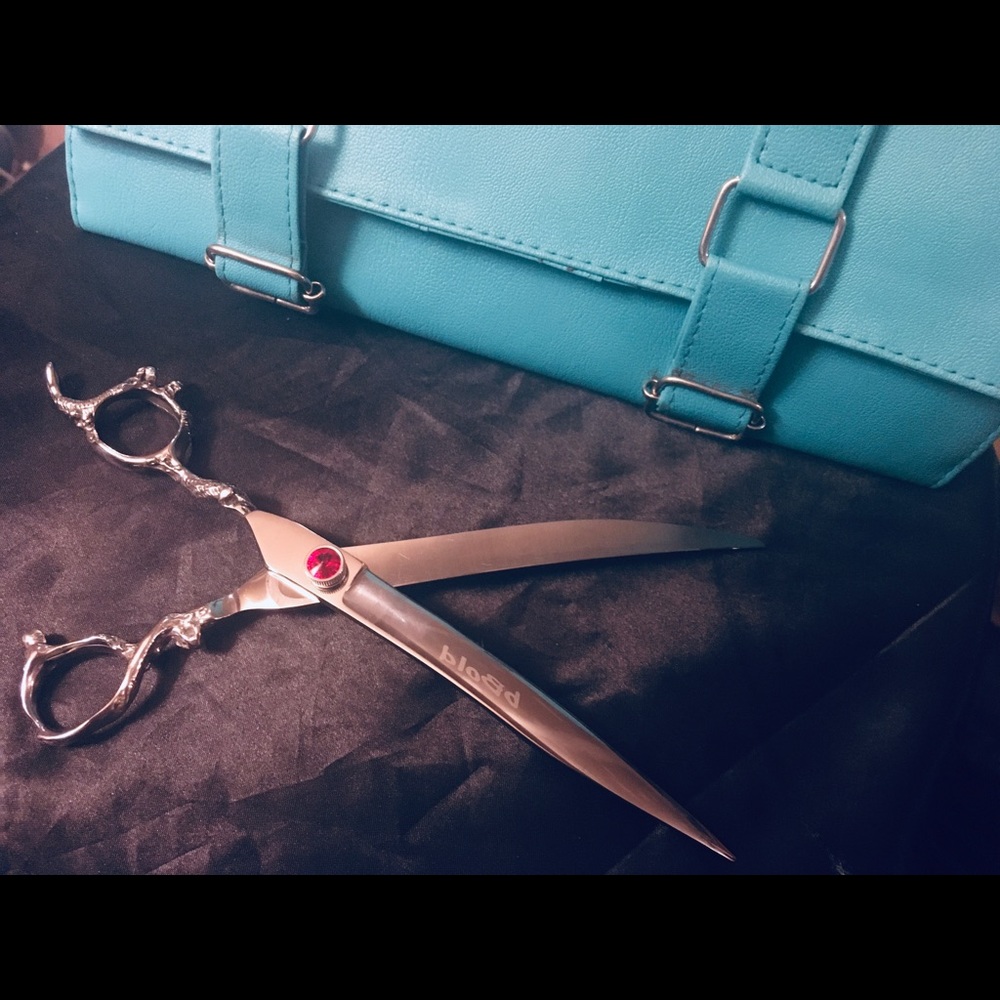 8 inch curved dragon shears!